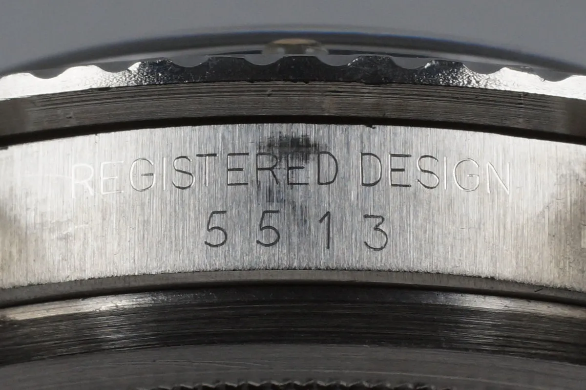 1973 Rolex Submariner 5513 Serif Dial