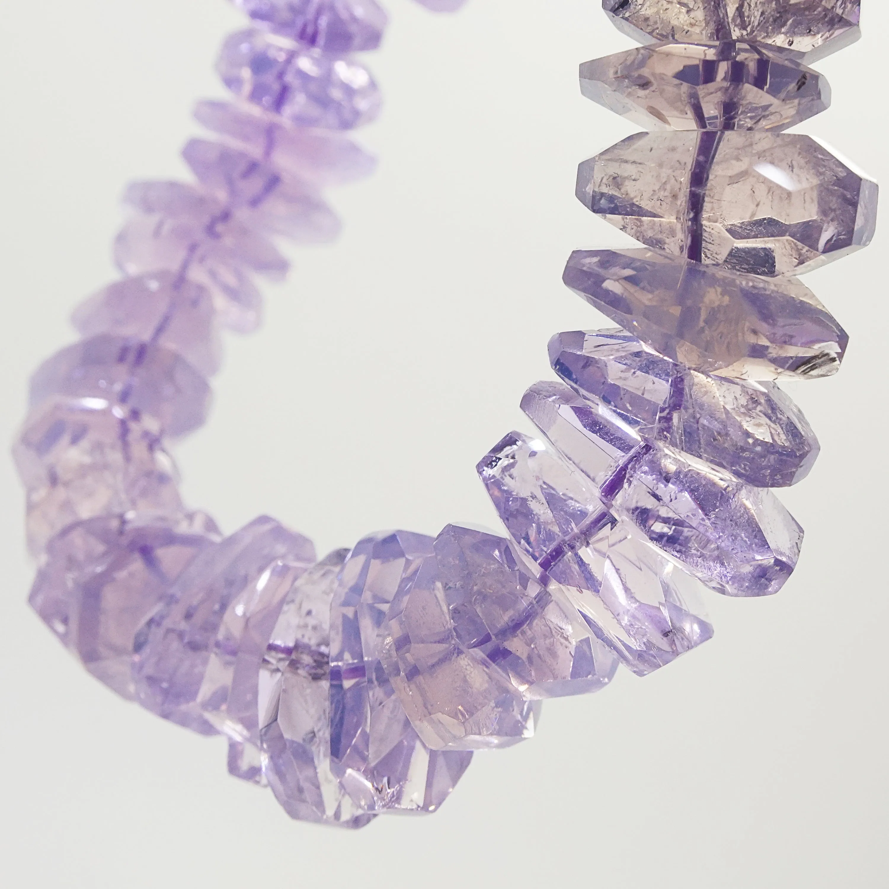 A-Grade Lilac Milky Amethyst Nuggets