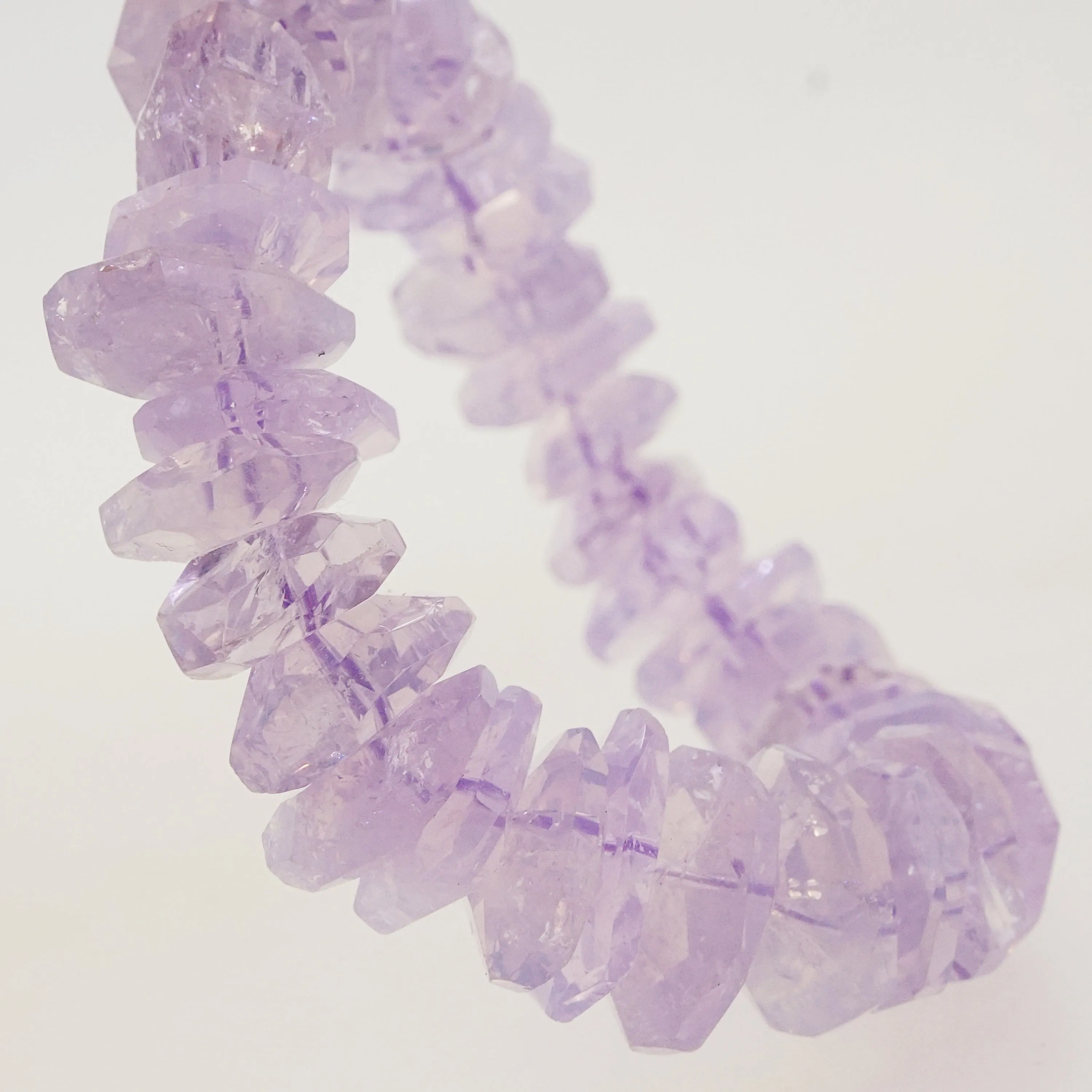 A-Grade Lilac Milky Amethyst Nuggets