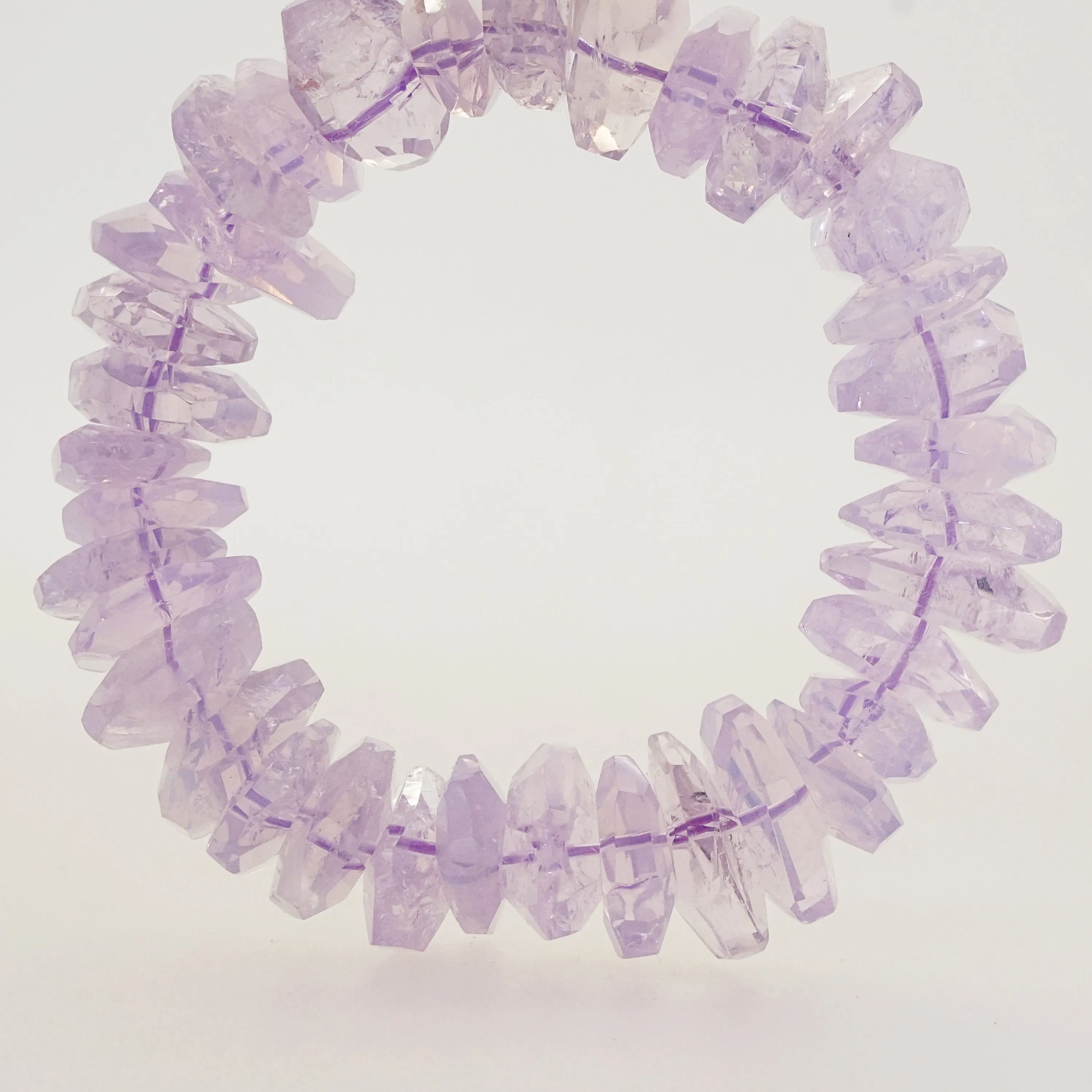 A-Grade Lilac Milky Amethyst Nuggets