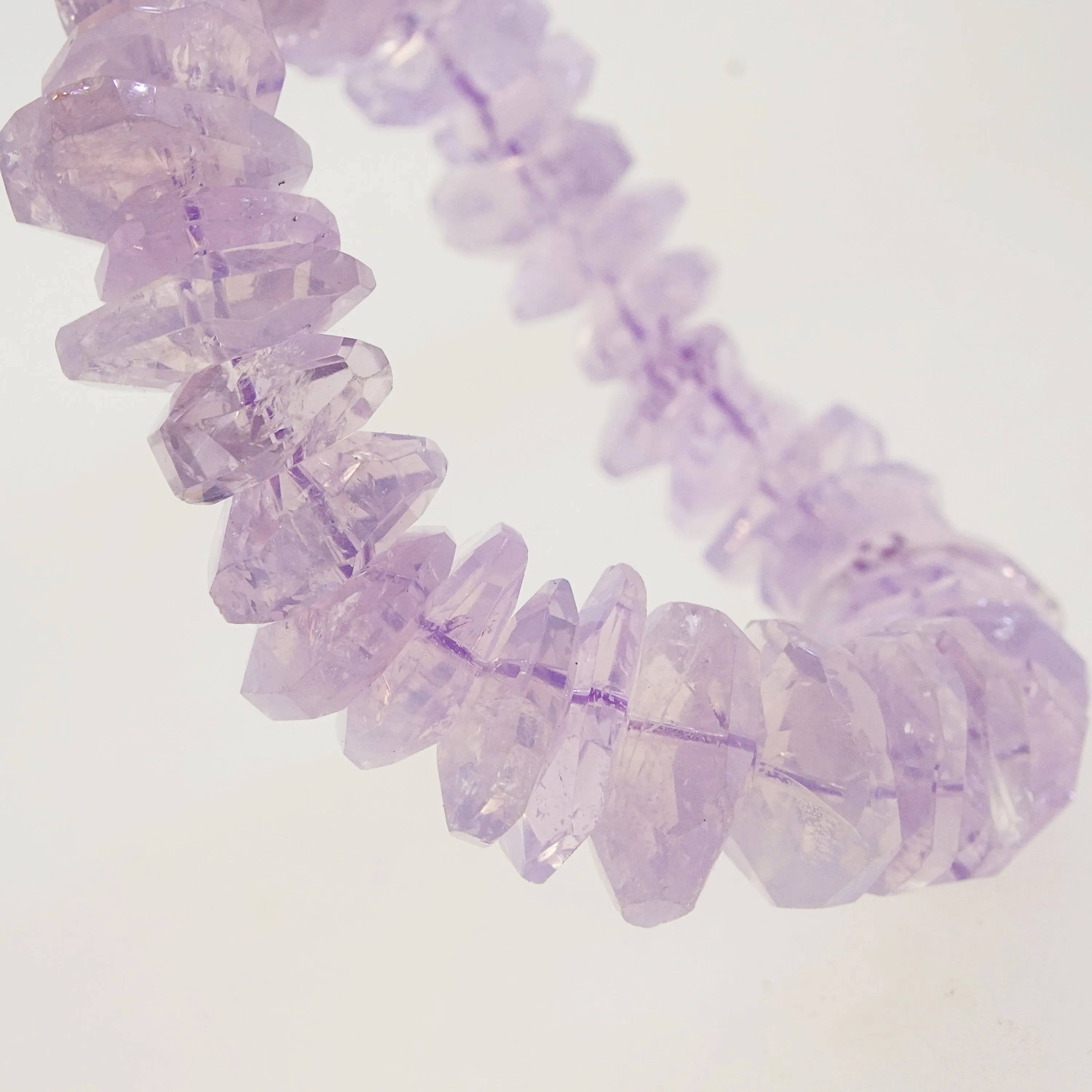 A-Grade Lilac Milky Amethyst Nuggets