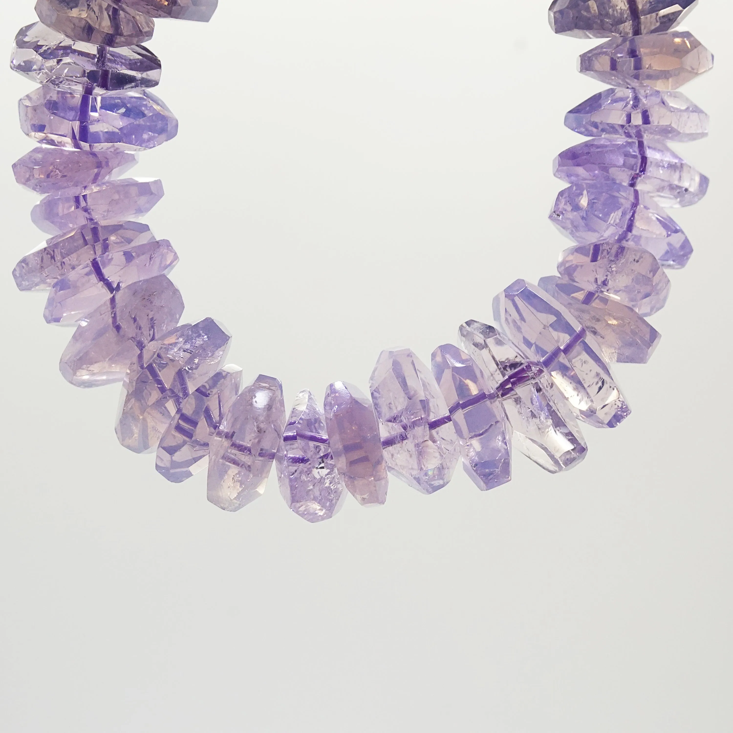 A-Grade Lilac Milky Amethyst Nuggets