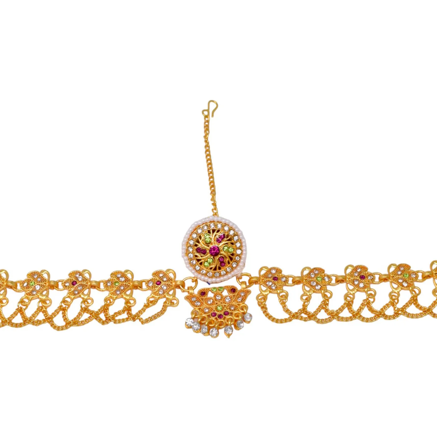 AD Rakhdi Borla: Ethnic Bridal Treasure