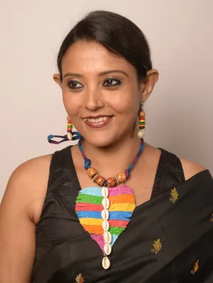 Alisha Jute Necklace & Earrings set