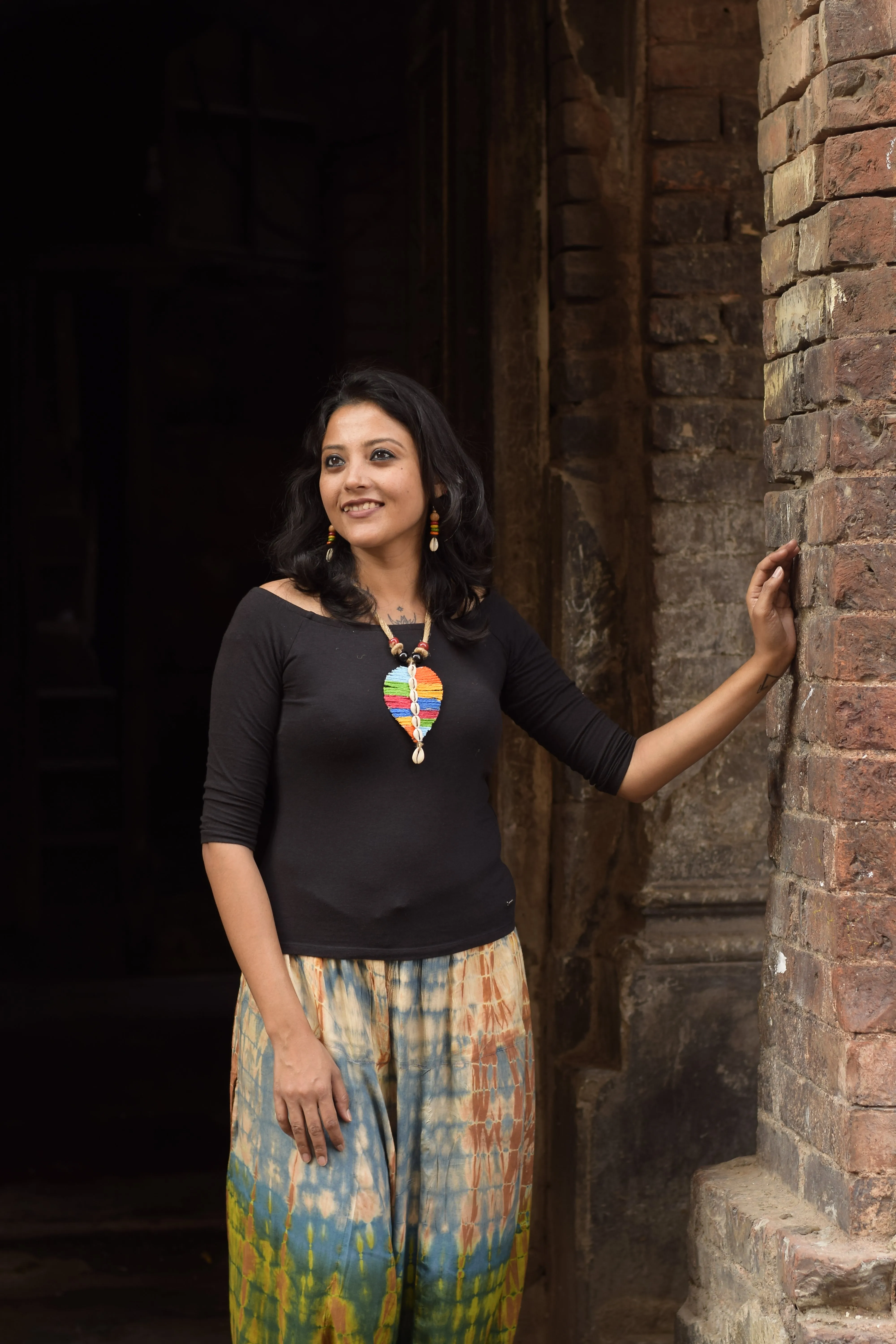 Alisha Jute Necklace & Earrings set