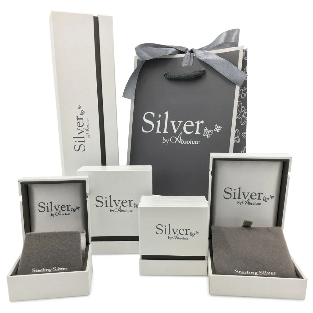 Alma Cubic Zirconia Sterling Silver Pendant