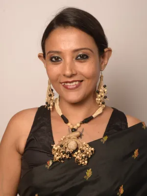Alopa Jute Necklace & Earrings set
