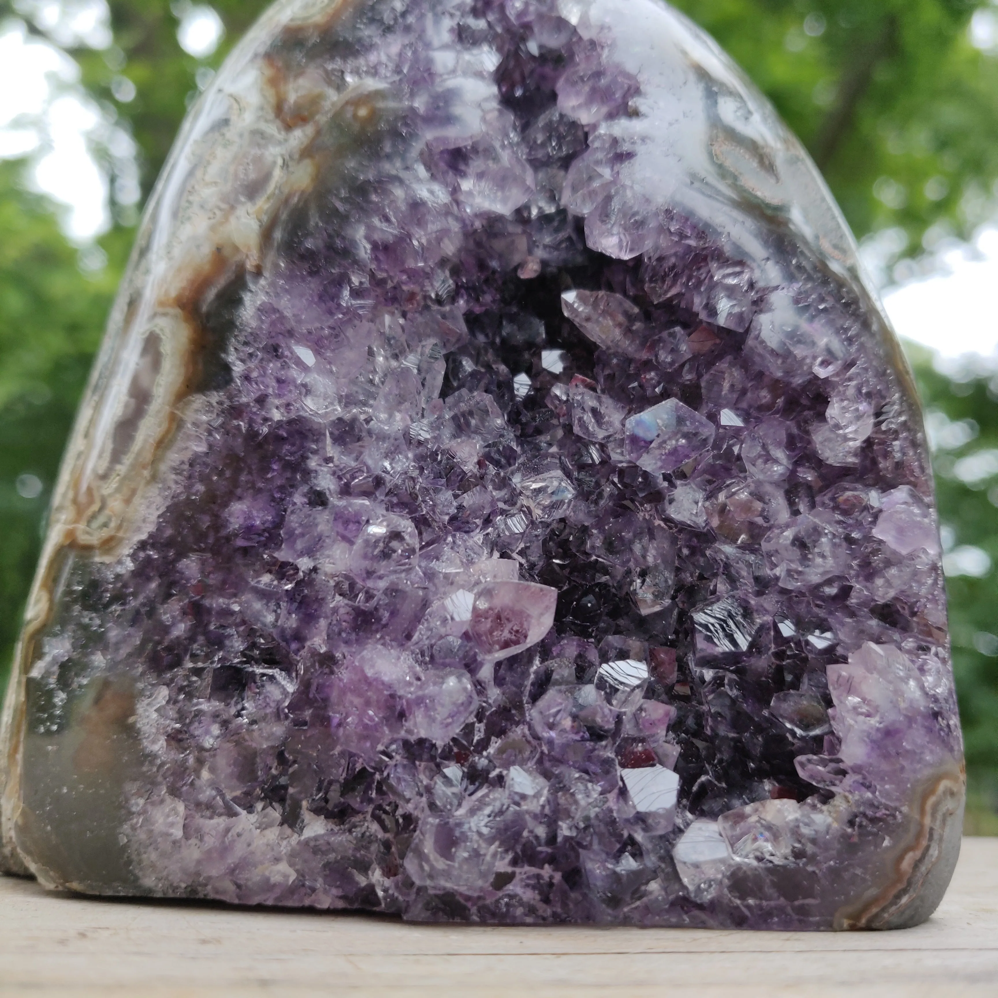Amethyst Geode Free Form, Polished (#15)