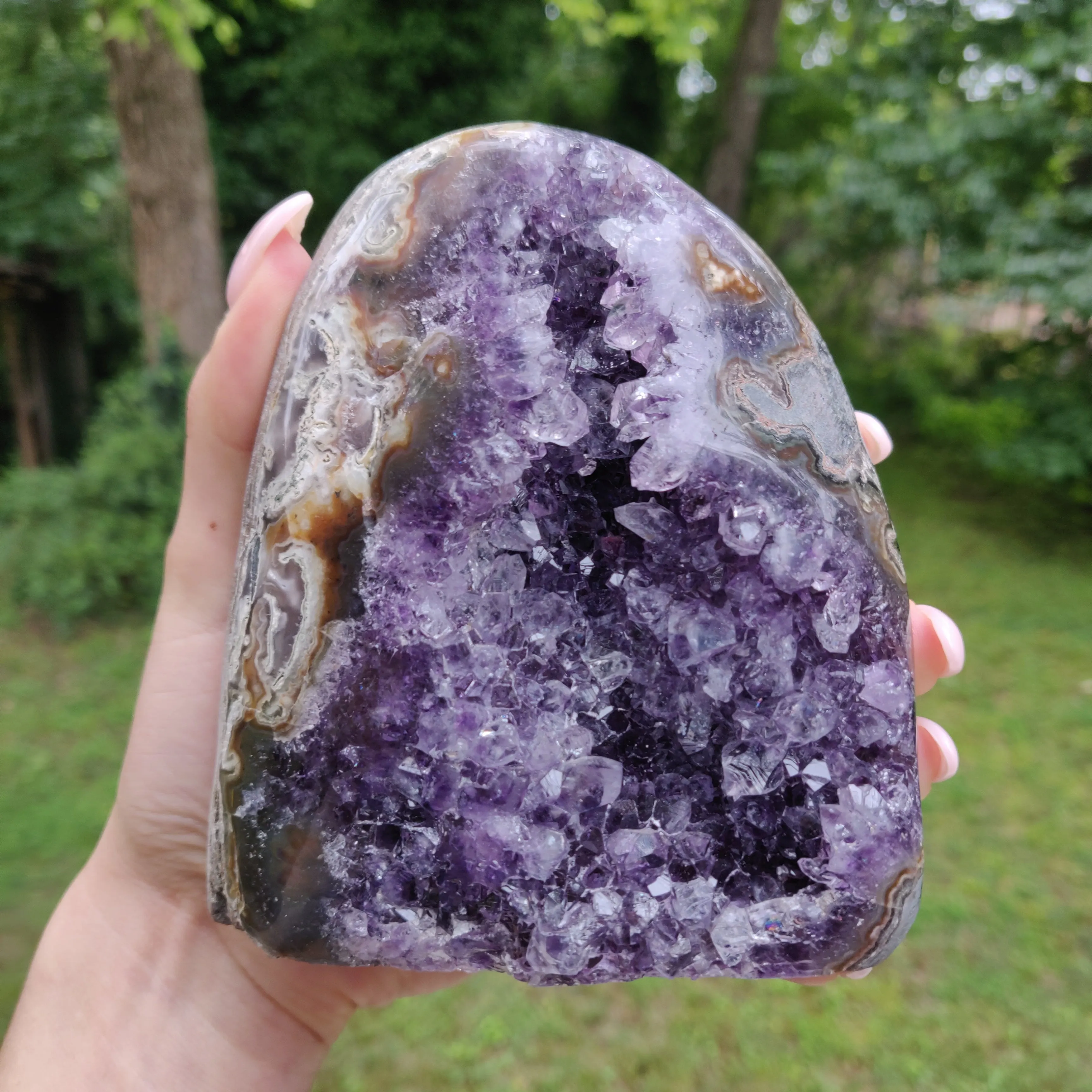 Amethyst Geode Free Form, Polished (#15)