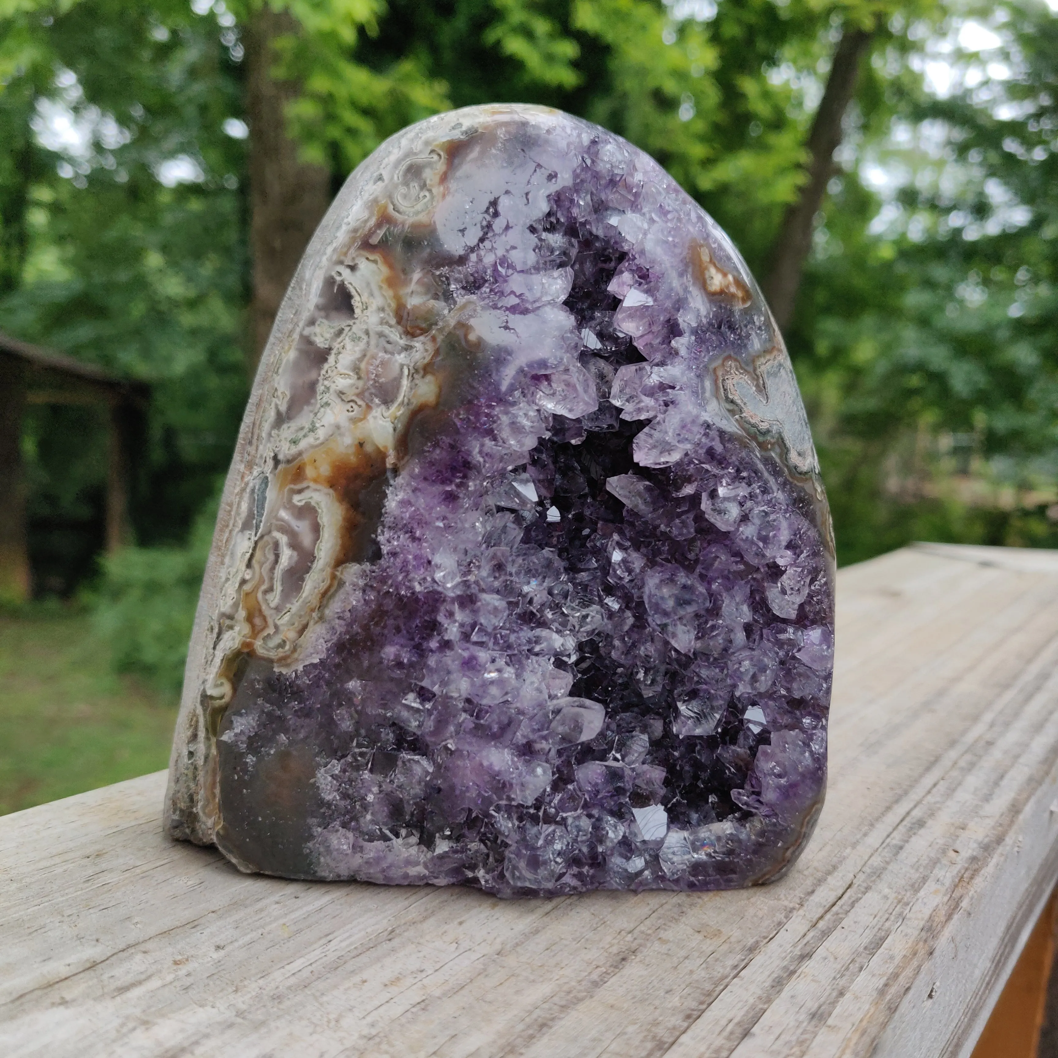 Amethyst Geode Free Form, Polished (#15)