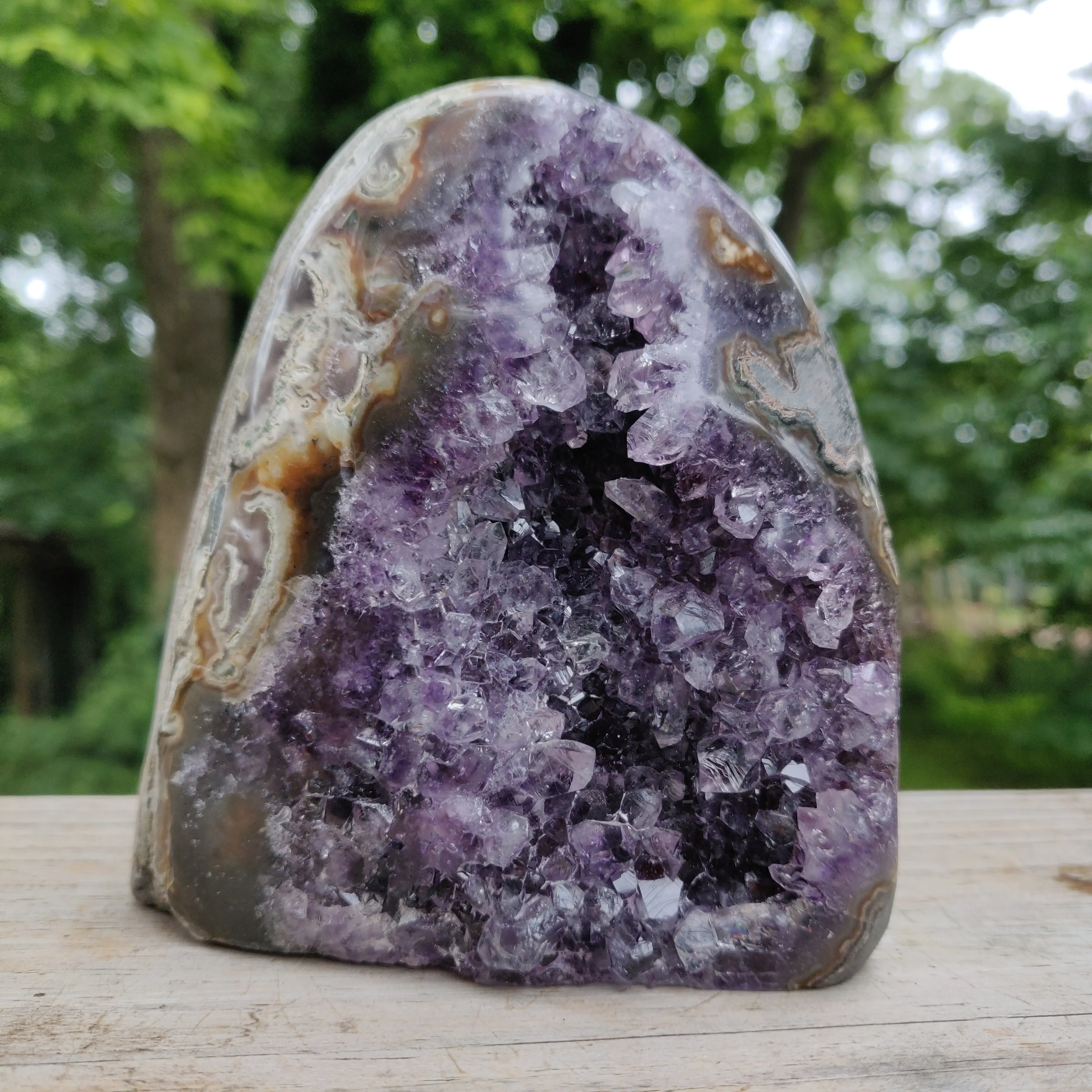 Amethyst Geode Free Form, Polished (#15)