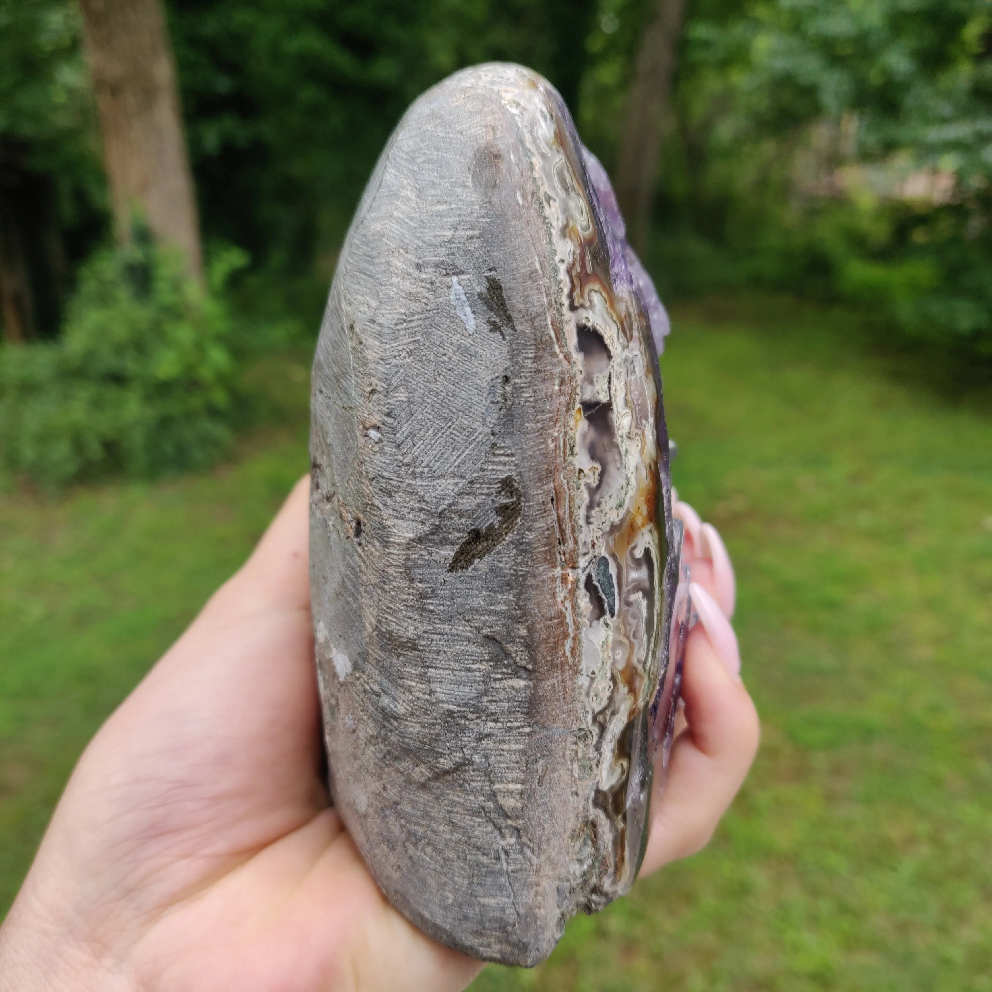 Amethyst Geode Free Form, Polished (#15)