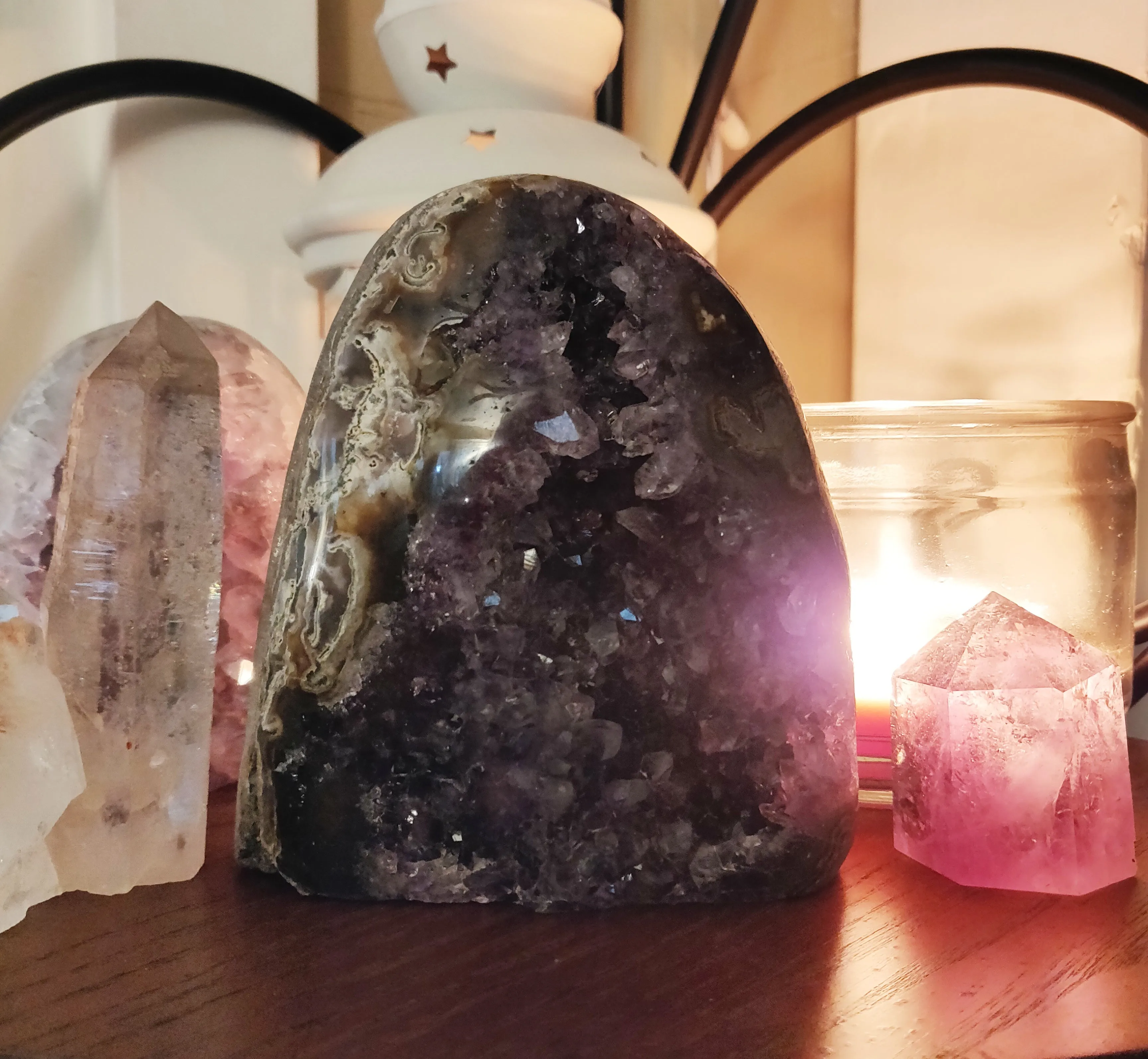 Amethyst Geode Free Form, Polished (#15)