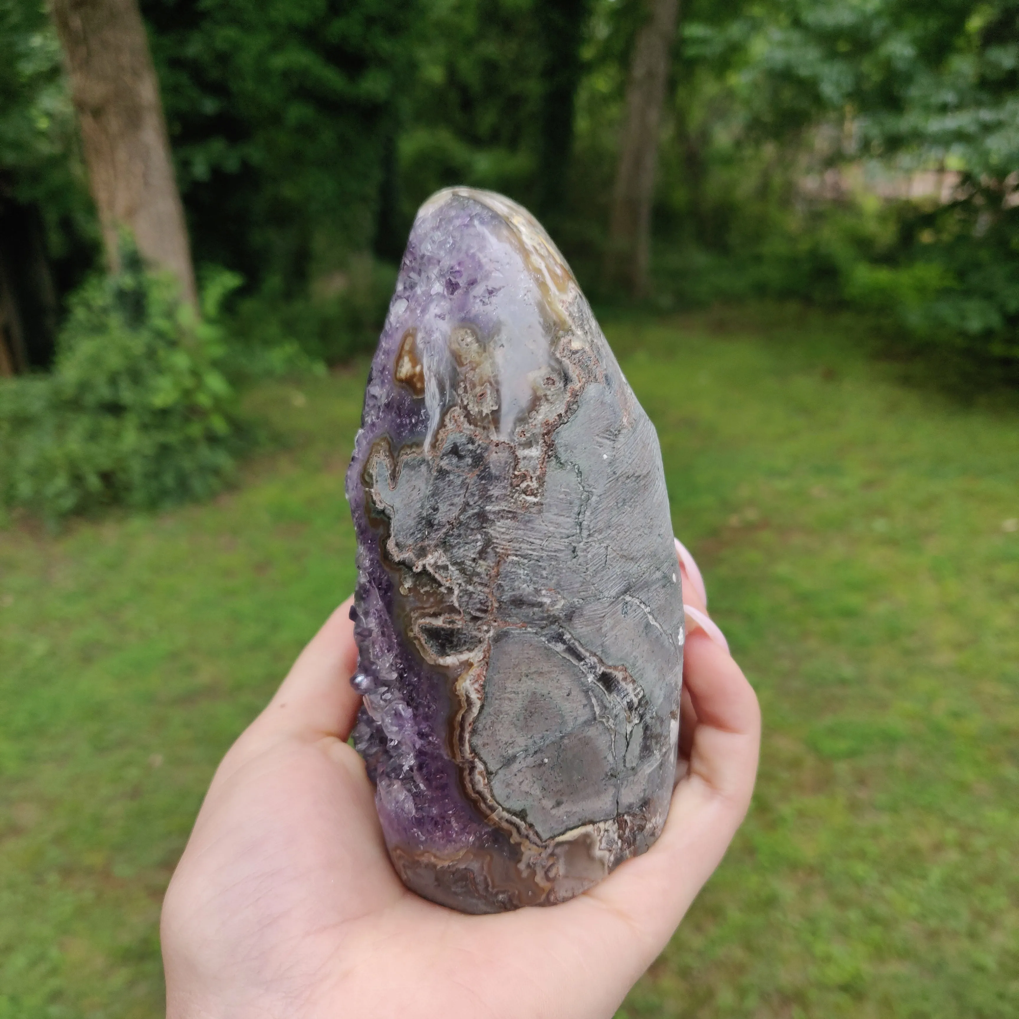 Amethyst Geode Free Form, Polished (#15)