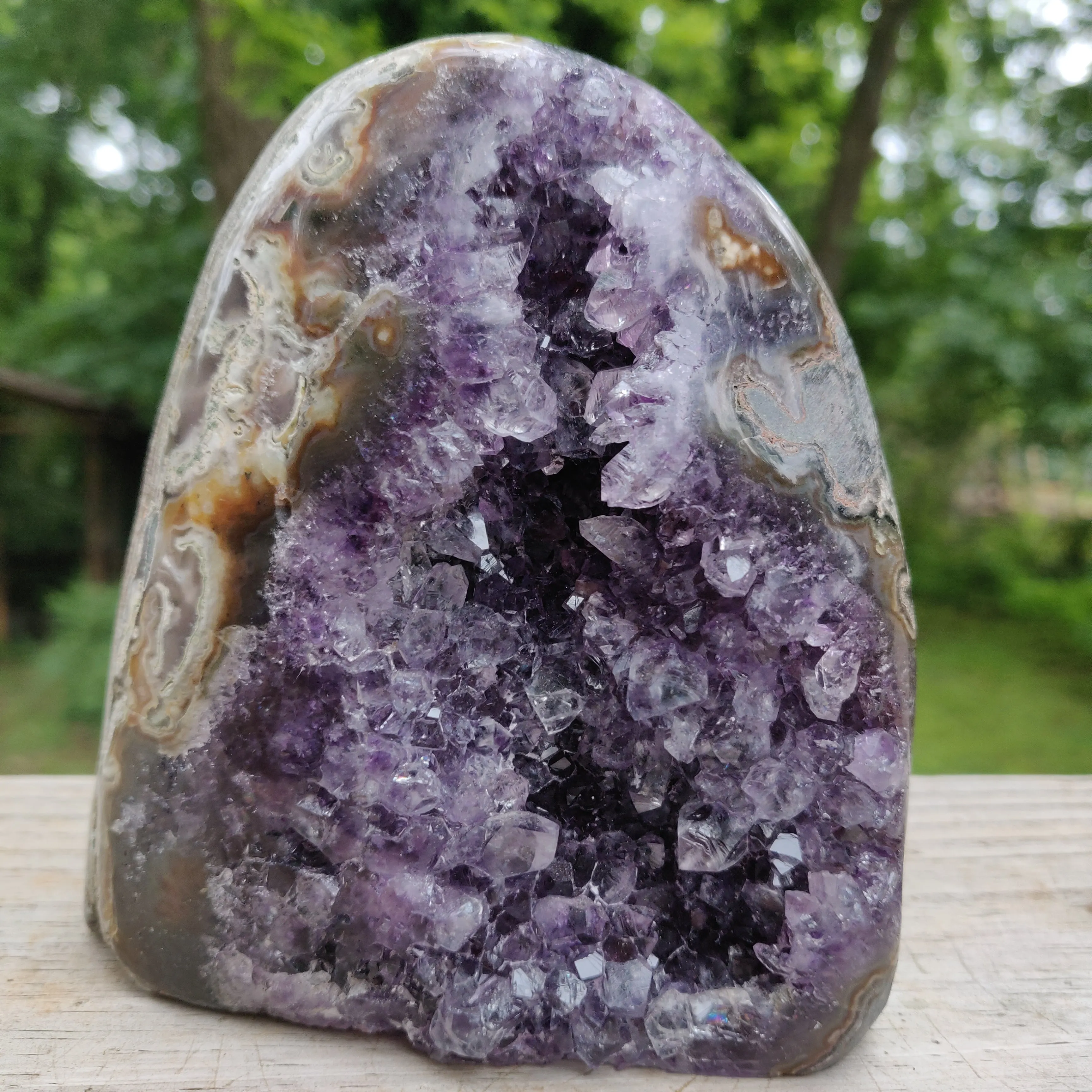 Amethyst Geode Free Form, Polished (#15)