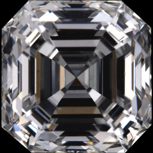Asscher Cut Cubic Zirconia Loose Stones 5A Quality