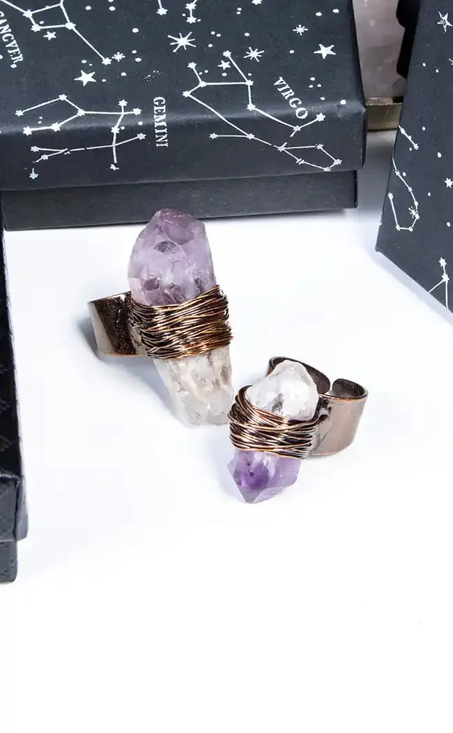 Ataraxia Amethyst Ring