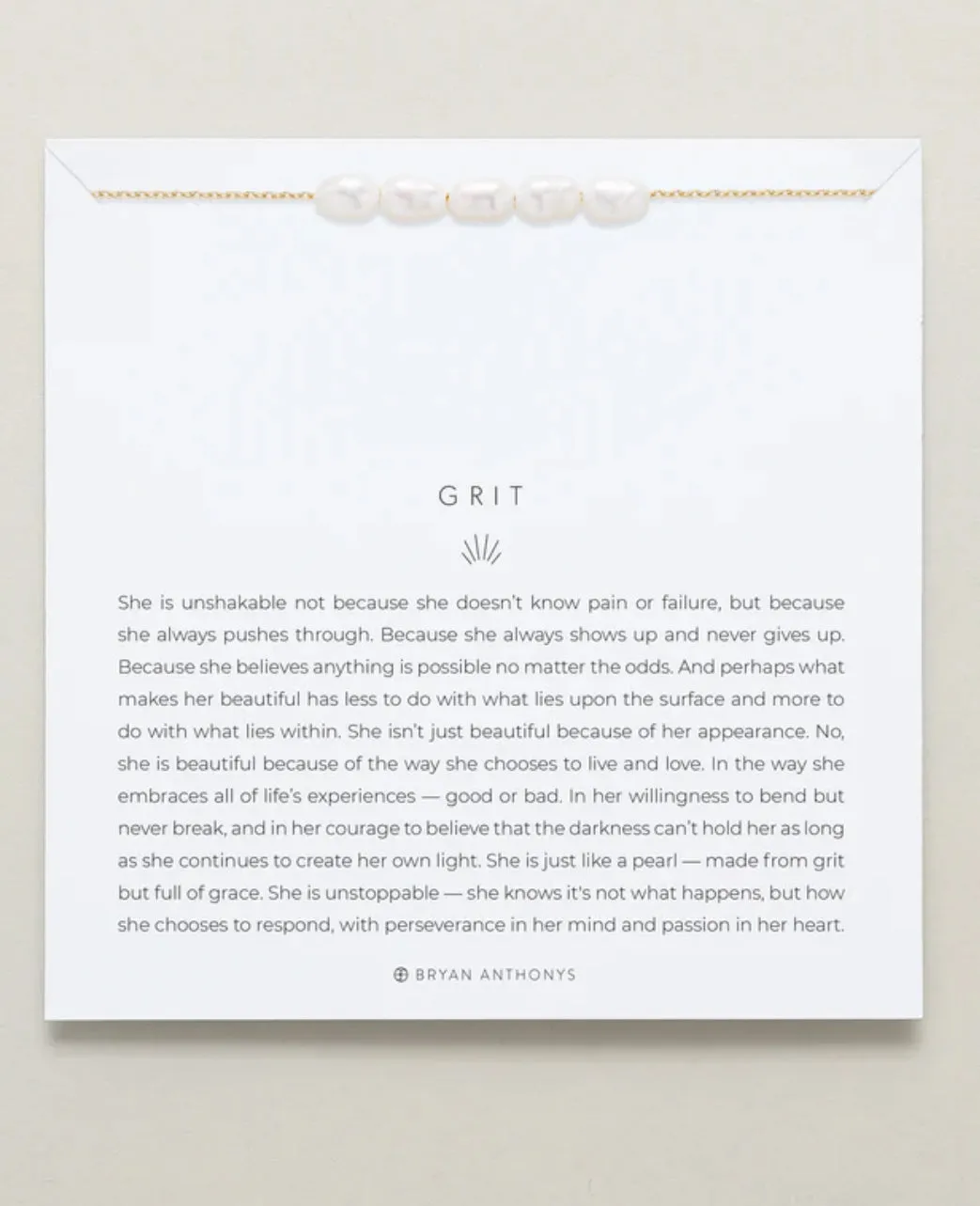 Bryan Anthonys Grit Beaded Necklace
