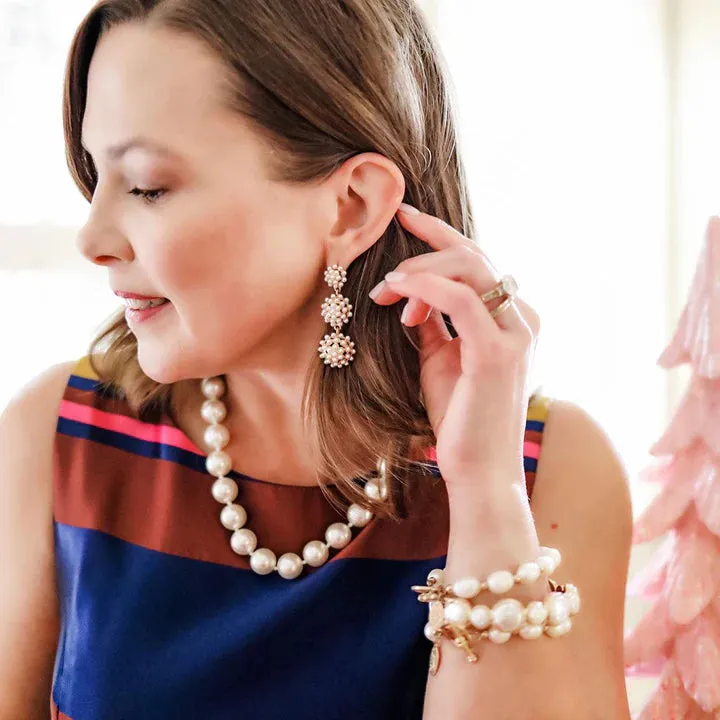Canvas Eleanor Beaded Pearl Necklace