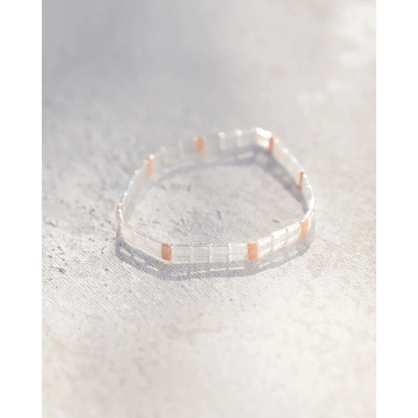 Coast and Cove - Hibiscus- Tila Bracelet