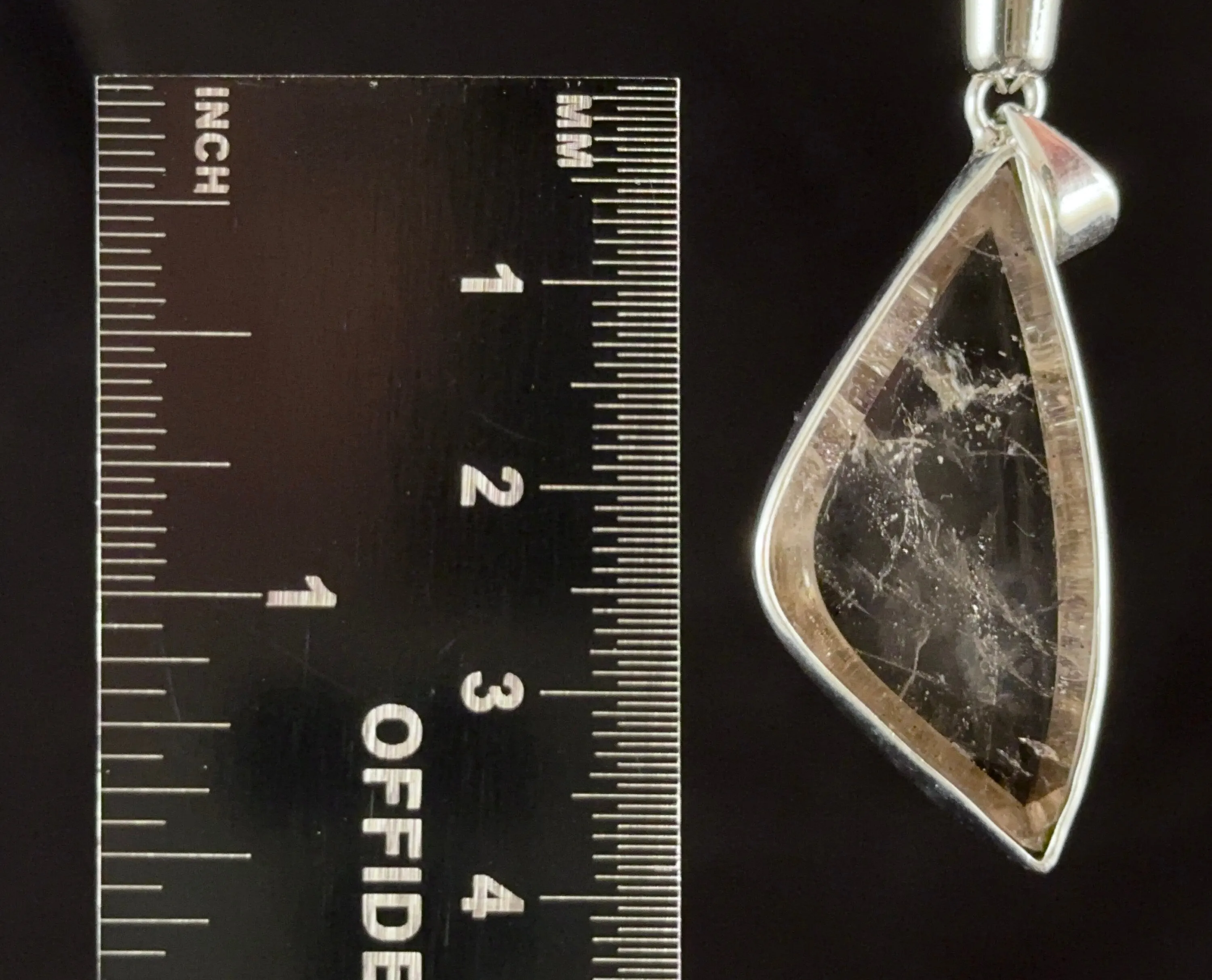 COVELLITE Pink Fire Quartz Crystal Pendant - Fine Jewelry, Healing Crystals and Stones, 54308