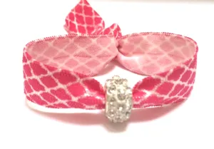Elastic Bracelet - Pink Pattern