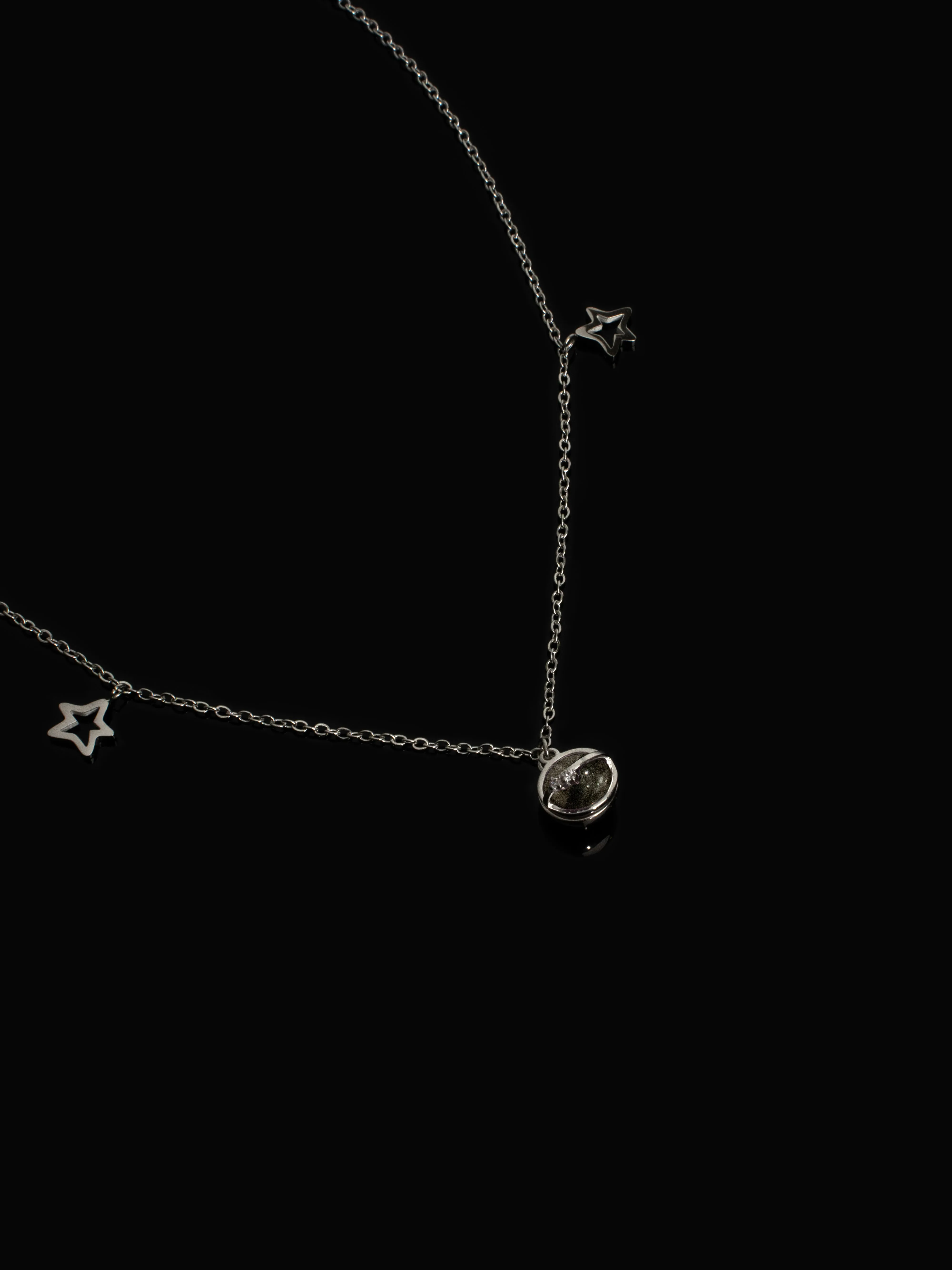 [EM] [B.Adore x JE Pong] Magic Stone Necklace Collection BLACK 黑发晶