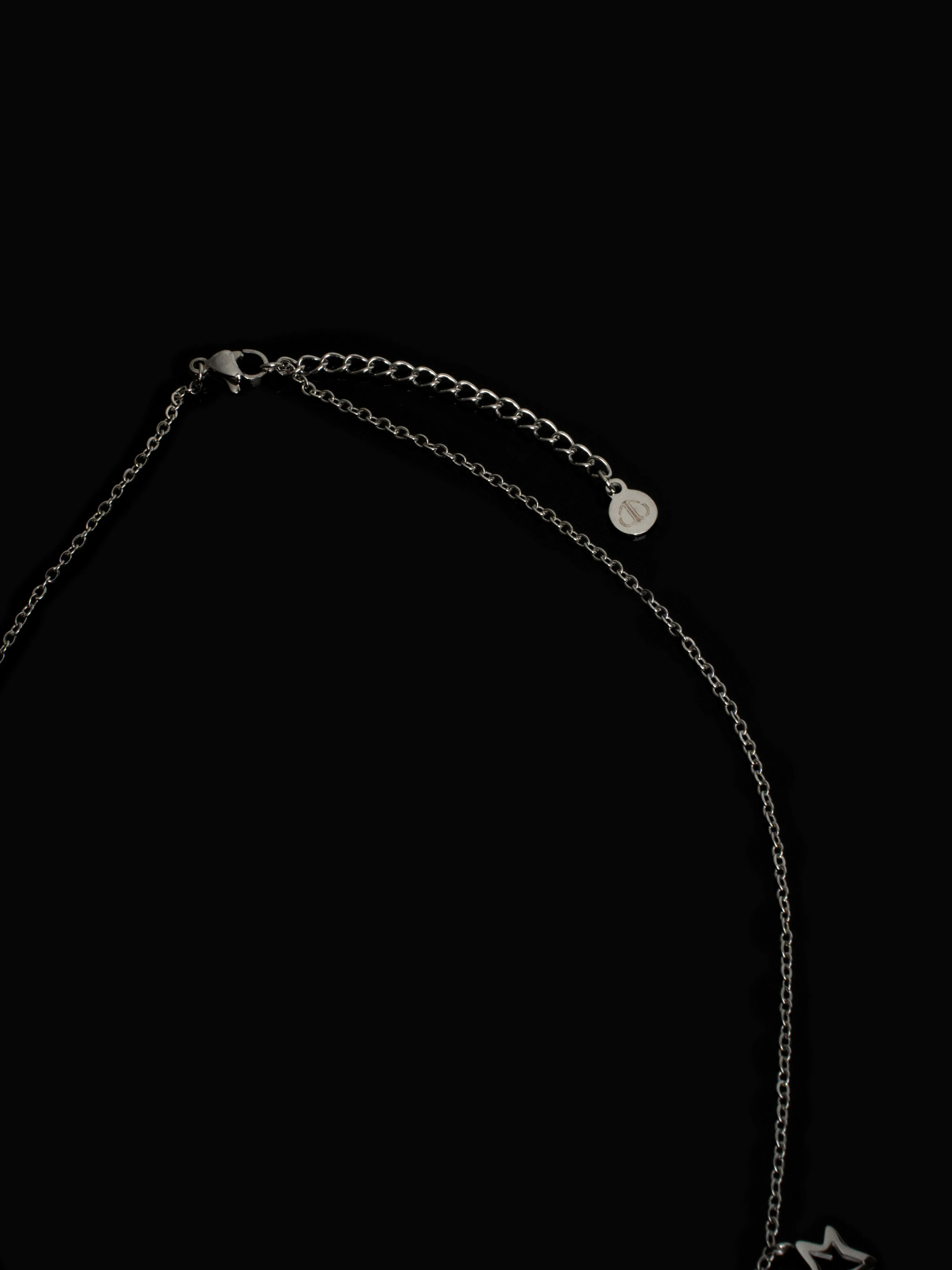[EM] [B.Adore x JE Pong] Magic Stone Necklace Collection GREY RABBIT FUR RUTILATED QUARTZ 兔毛灰