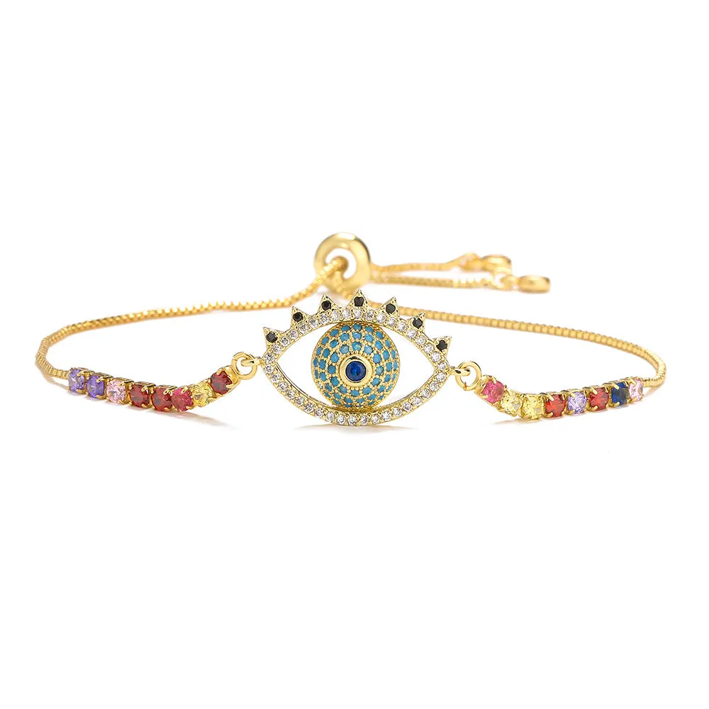 Evil Eye Multi Colour Bracelet