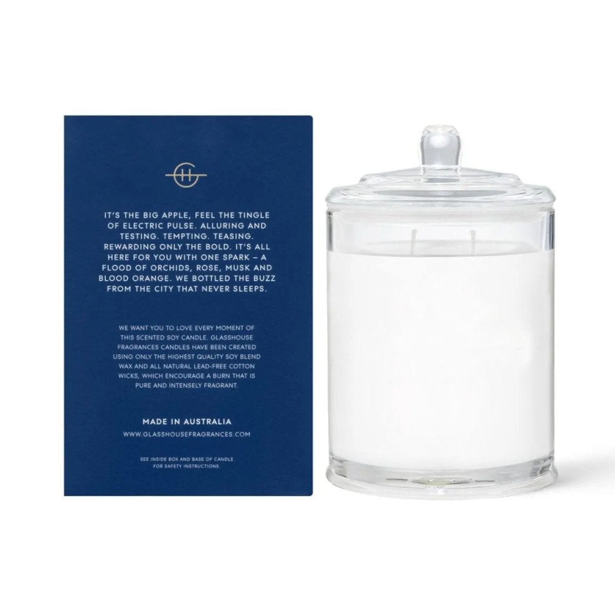 Glasshouse Fragrances I'll Take Manhattan Candle 380g