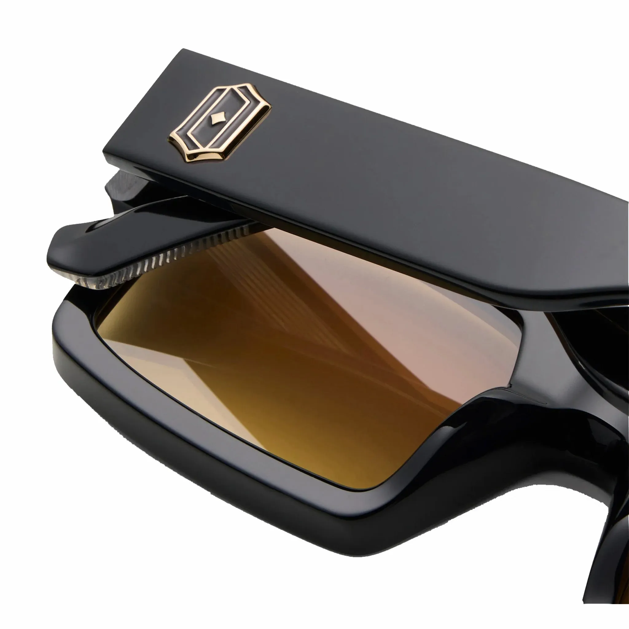 James Oro Amber Icon Sunglasses (Amber)