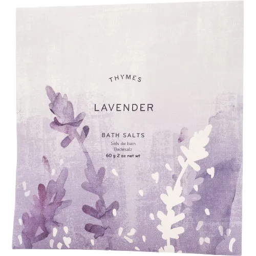 Lavender Bath Salts Envelope 2 oz