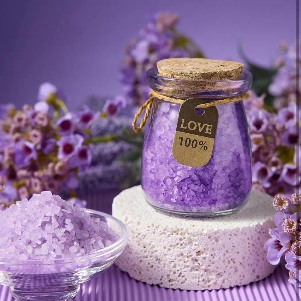 Lavender Spa Basket Set Gifts for Women Mom Best Friend
