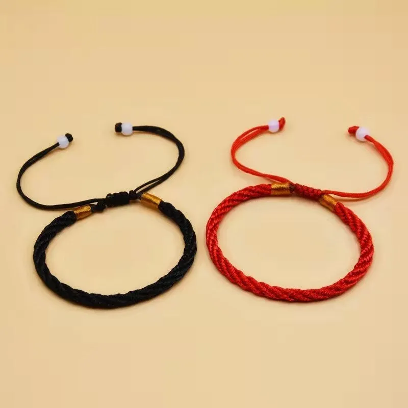 Men And Women Couple Fashion Simple Woven Bracelet