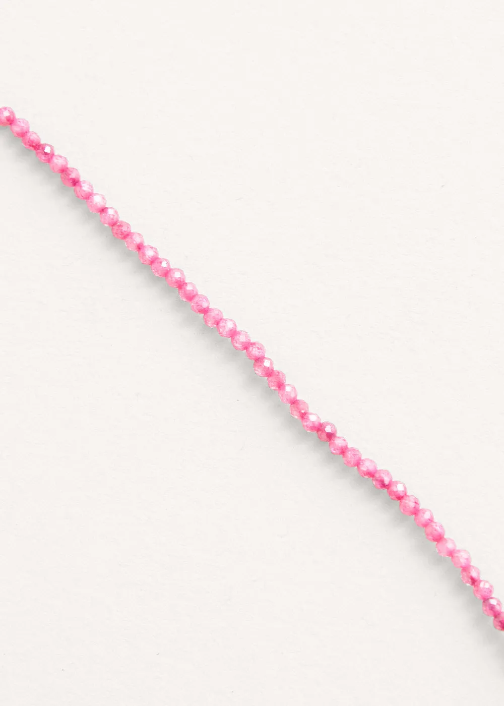 MINA BEADED NECKLACE - PINK