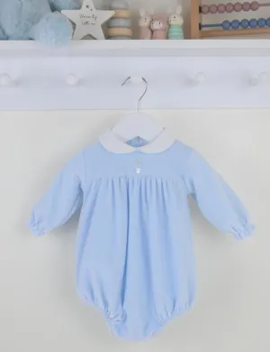 Pex Baby Boy Aspen Blue Romper