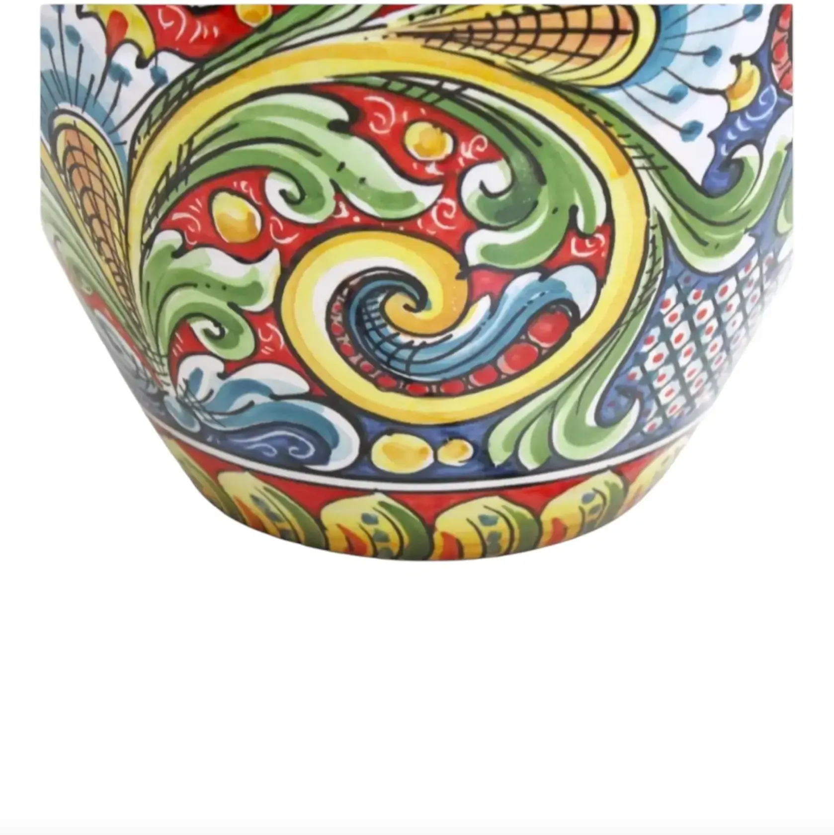 Quartara Caltagirone Vase