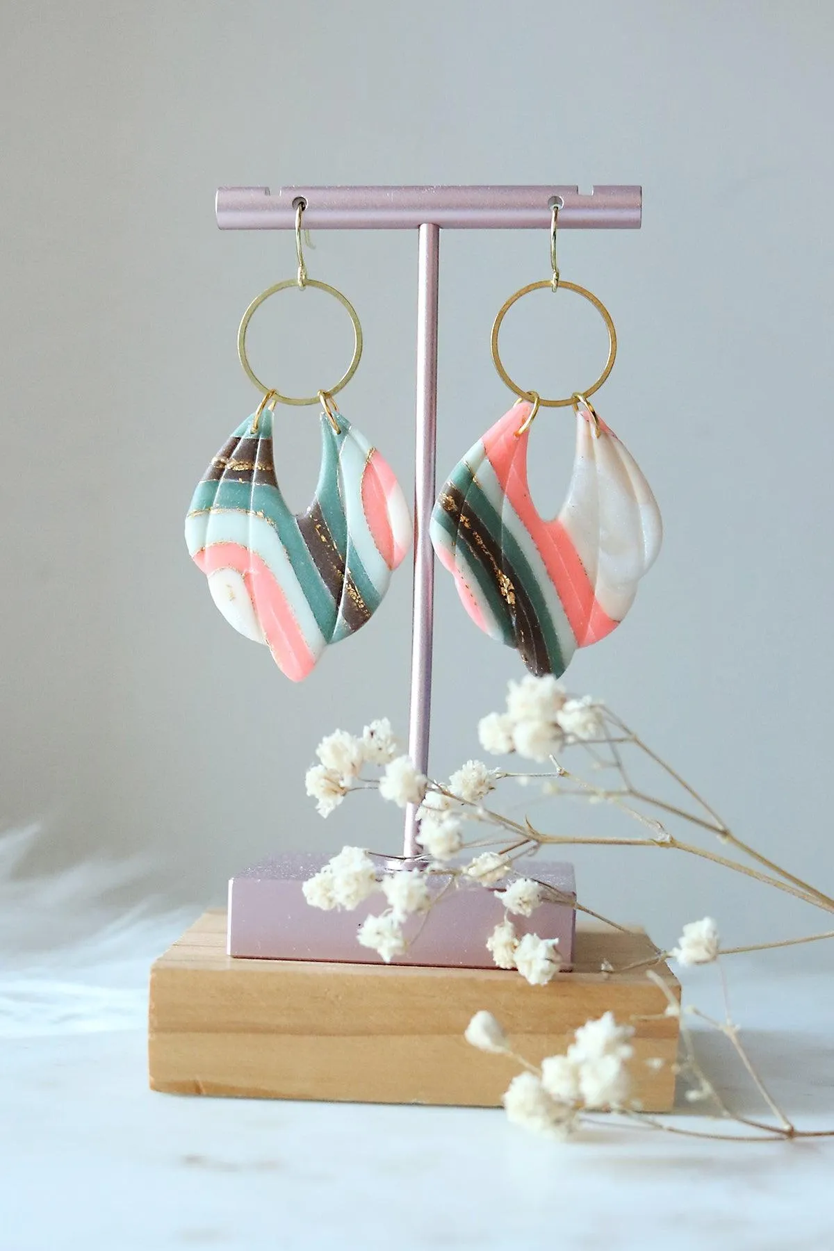 Songbird Earrings in Starling