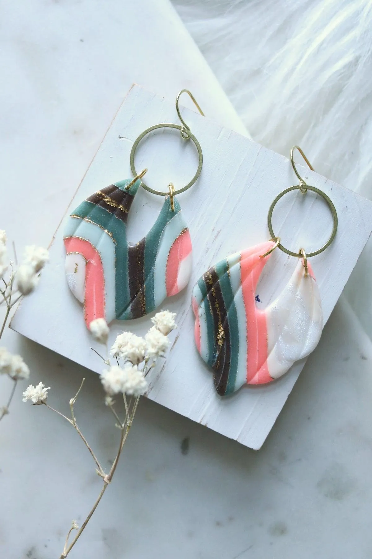 Songbird Earrings in Starling