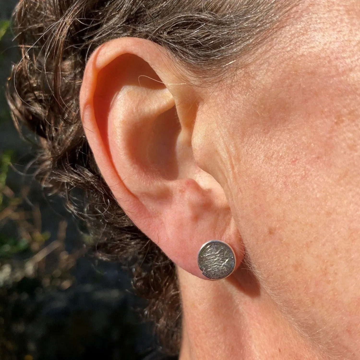 Sterling Silver Shingle Stud