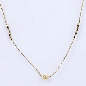 Sukkhi Ornamental Gold Plated Chain Pendant For Women