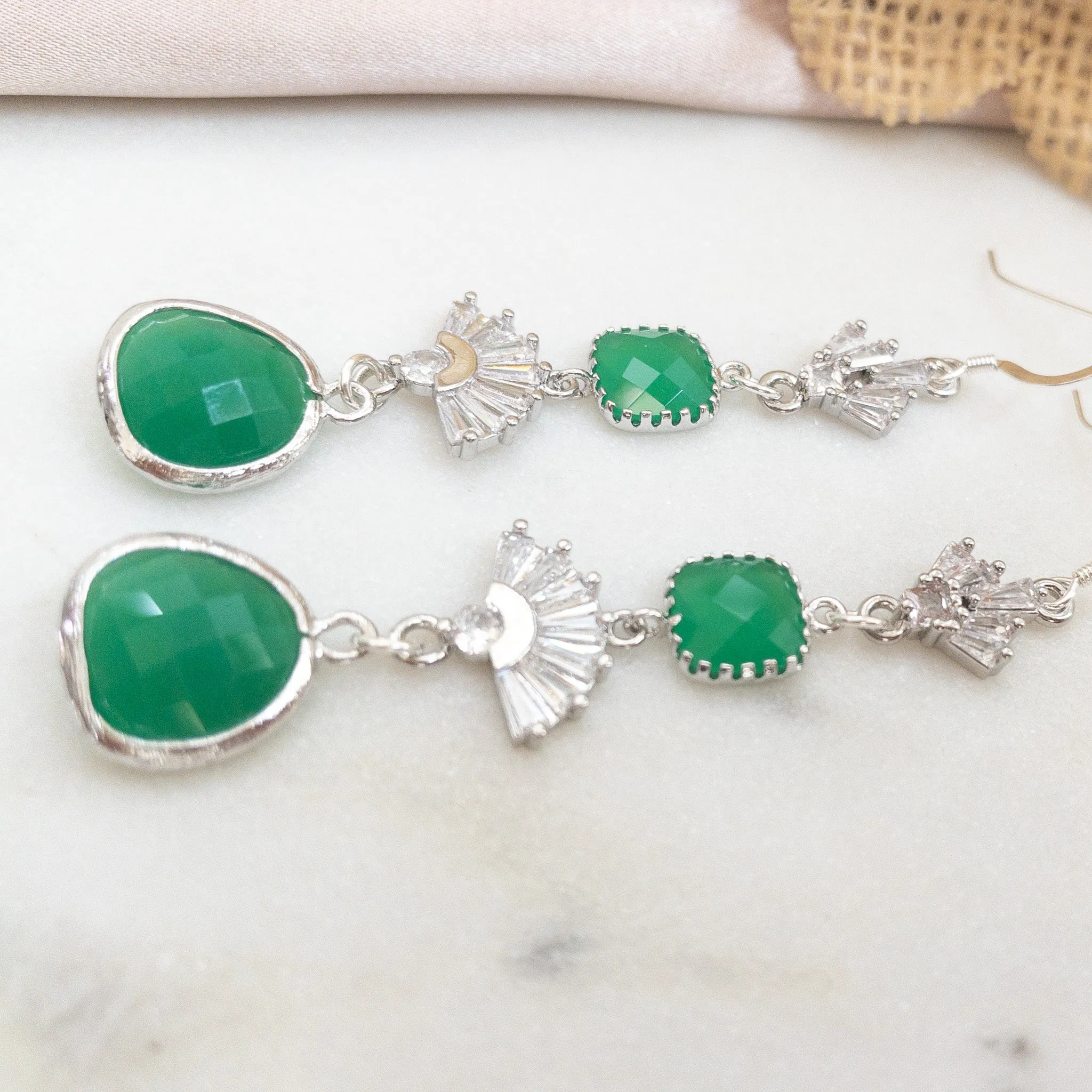 The Martha Earrings -Silver