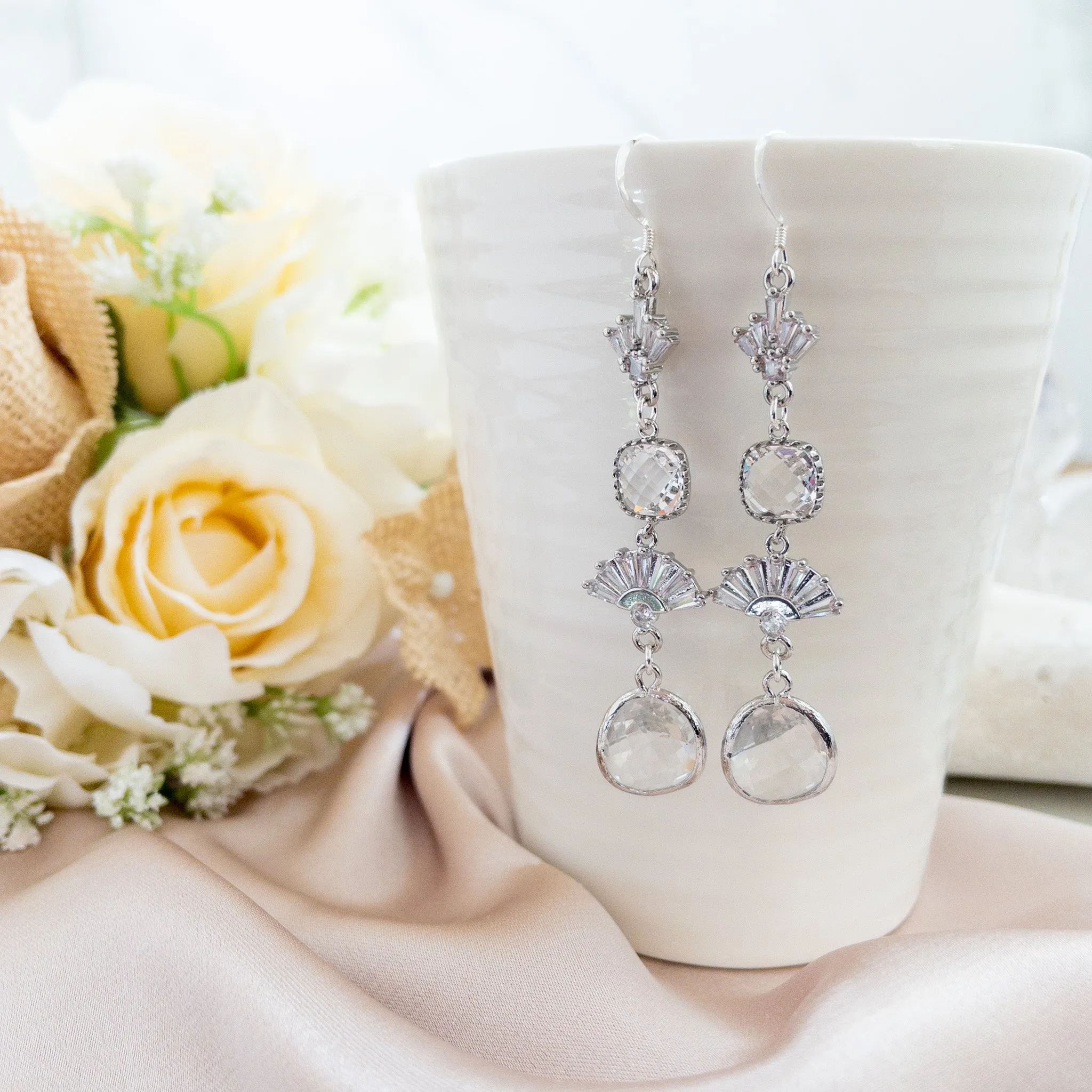The Martha Earrings -Silver