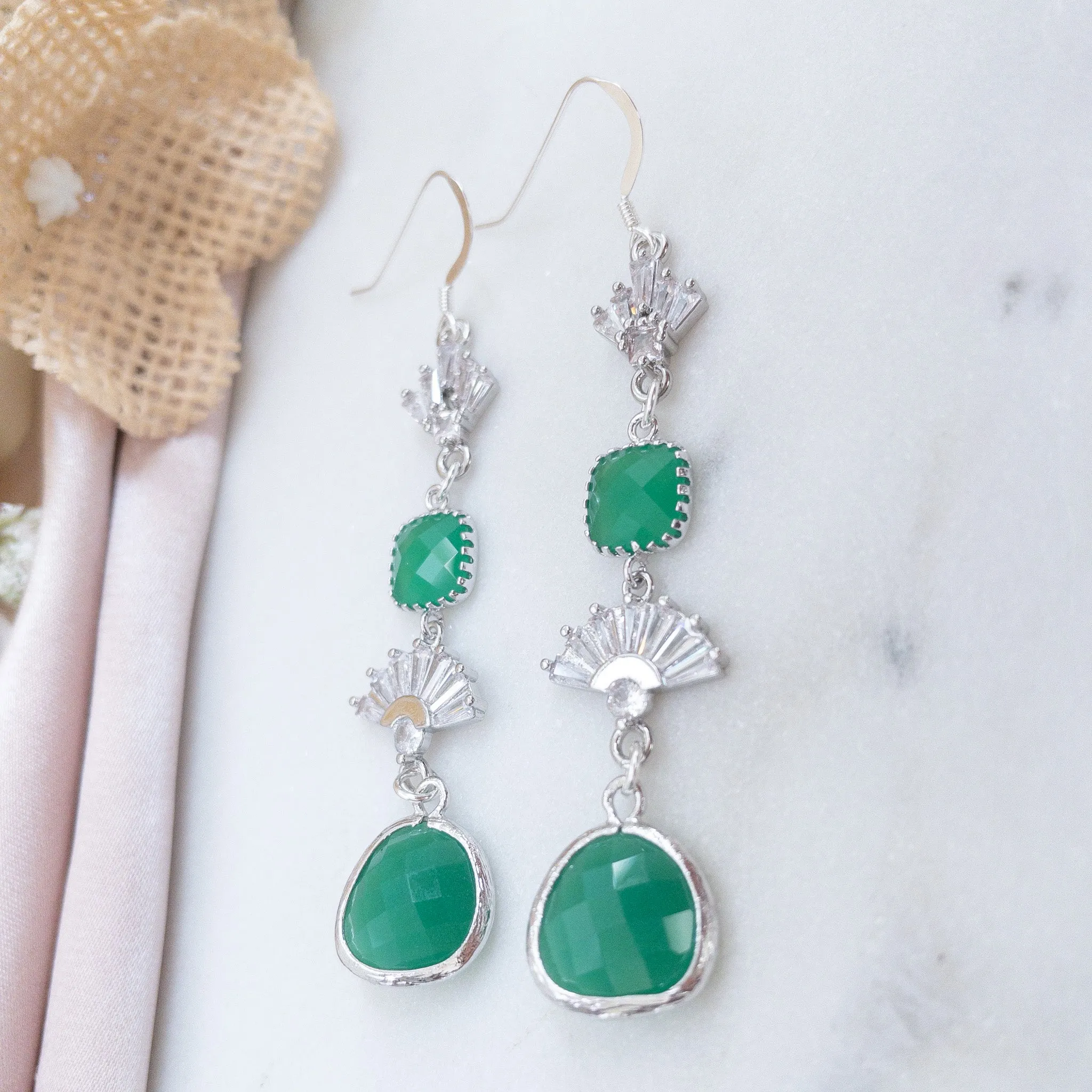 The Martha Earrings -Silver