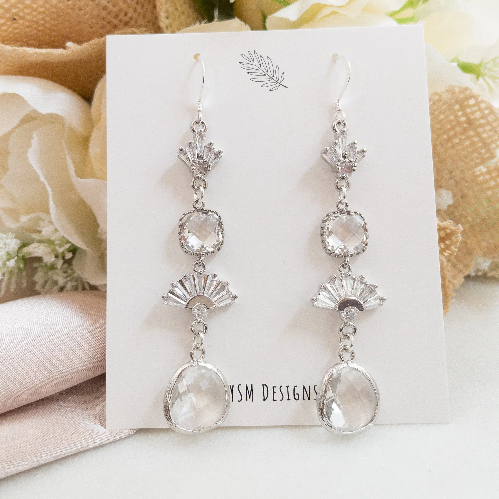 The Martha Earrings -Silver