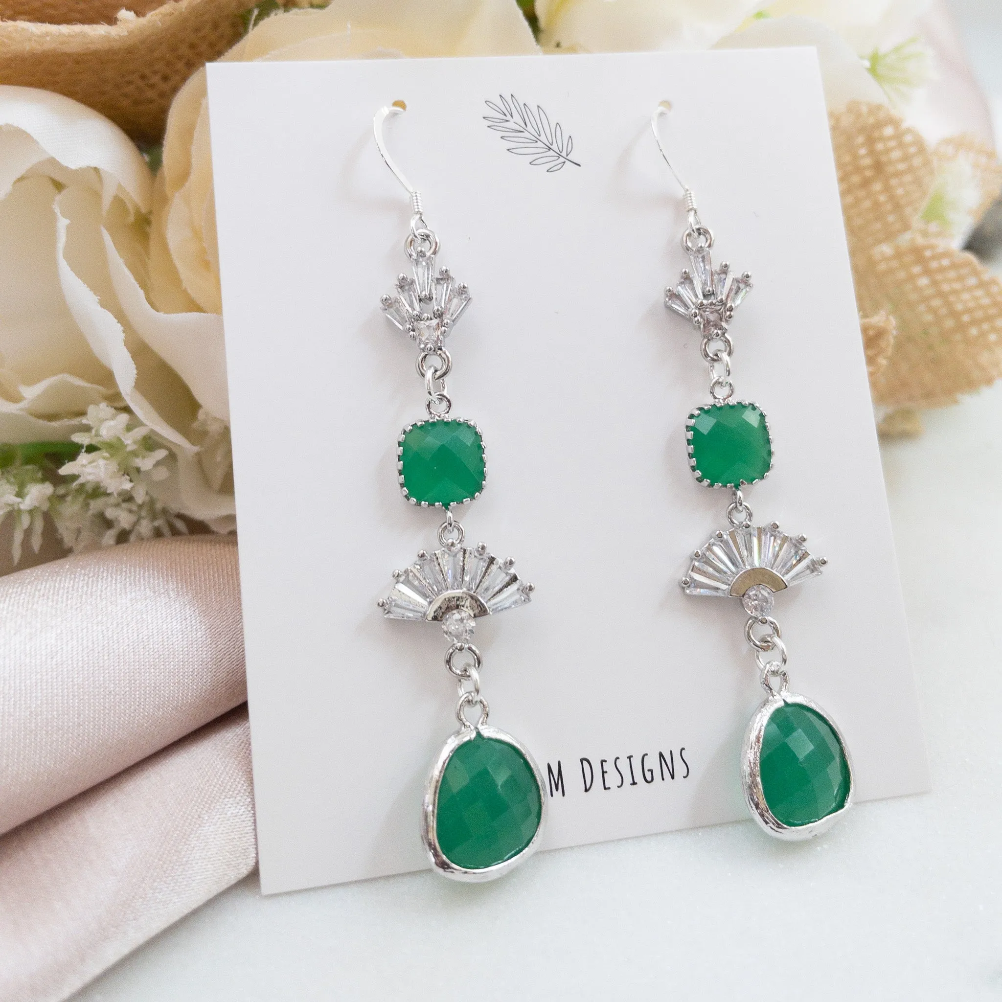 The Martha Earrings -Silver